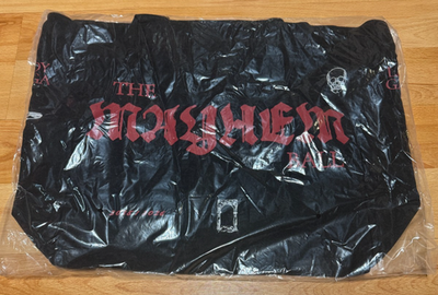 LADY GAGA MAYHEM BALL TOUR OFFICIAL BLACK OPERA HAUS TOTE BAG NEW