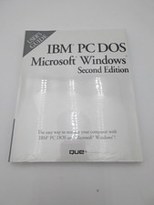 IBM PC DOS Microsoft Windows Second Edition User s Guide Brand New Sealed