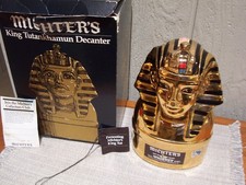 Vintage Michter's King Tutankhamun Whiskey Decanter - 750ml - With King Tut Box