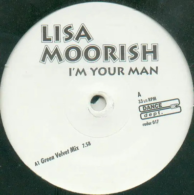 Lisa Moorish Im Your Man Vinyl Single 12inch NEAR MINT Dance Dept.