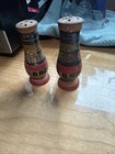 Salt & Pepper Shakers Hand Carved, Hand-painted Wood, From Mexico, Souvenir  — photo 6