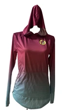 Buc-ees Lightweight Performance Hoodie Womens Small-Med Hombre Hooded Workout