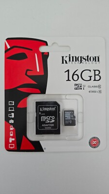 Kingston Canvas Select 16GB MicroSD Speicherkarte, SD-Karte, neu
