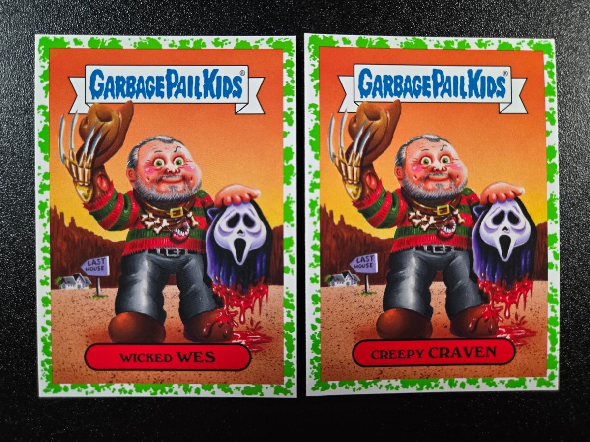 Wes Craven Freddy Krueger Scream Elm Street Spoof SP Green Garbage