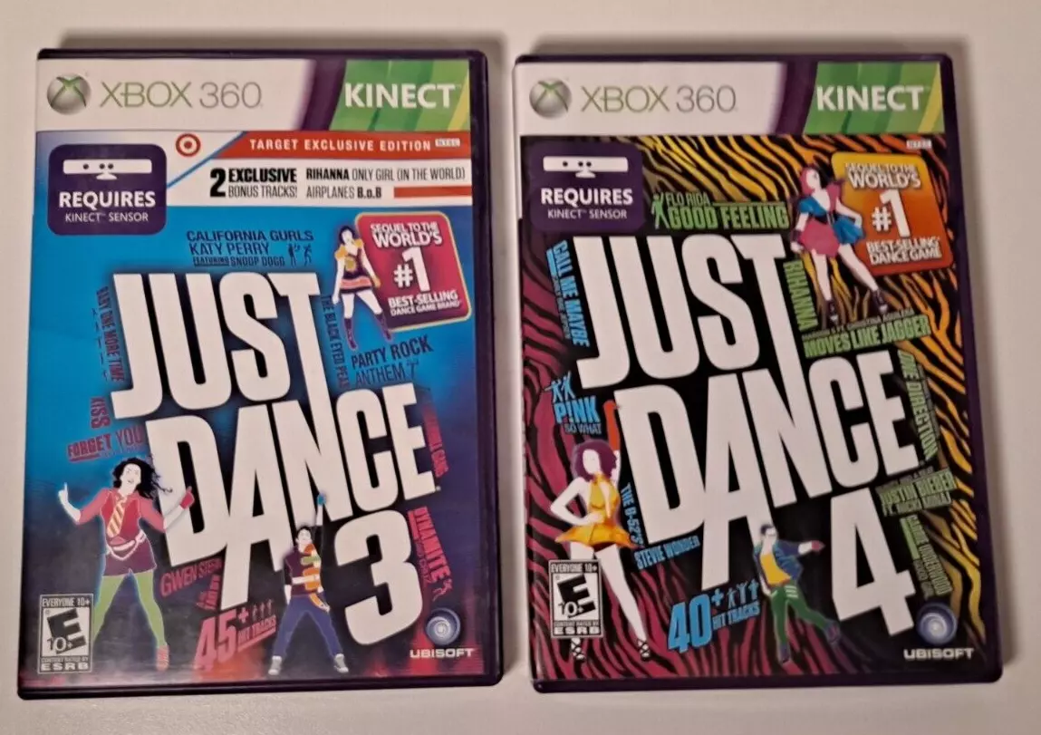 XBOX 360 Kinect JUST DANCE 3 Video Game 4 Player Dancing BRAND NEW SEALED