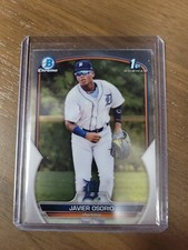 2023 Bowman Chrome Prospect #BCP-4 Javier Osorio 1st Bowman - Detroit Tigers