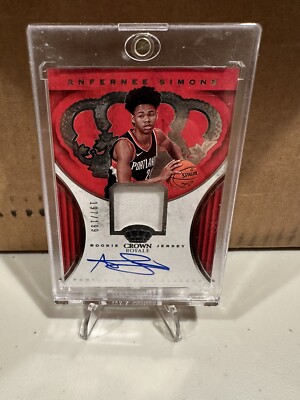 2018-19 Panini Crown Royale - Rookie Jersey Autograph