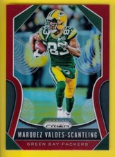 2019 Prizm 117 Marquez Valdes Scantling Red Retail SSP Chiefs WR