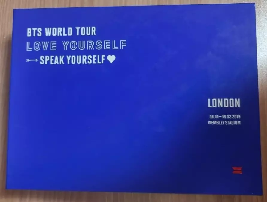 BTS WORLD TOUR LONDON LOVE YOURSELF SPEAK YOURSELF DVD Official RM