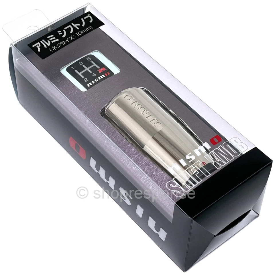 Ручка переключения передач Nismo хромированная алюминиевая для Nissan Infiniti M10xP1.25 подлинная ЯПОНИЯ JDM - Изображение 2 из 3