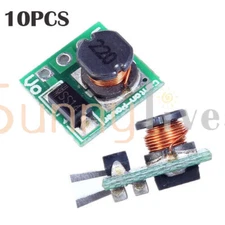 10PCS DC To DC 0.9-5V 3.3V 3.7V to 5V Step Up Boost Converter Voltage Board