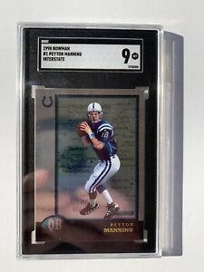 Peyton Manning 1998 Bowman #1 Interstate Price Guide Peyton Manning 1998 Bowman #1 Interstate Price Guide