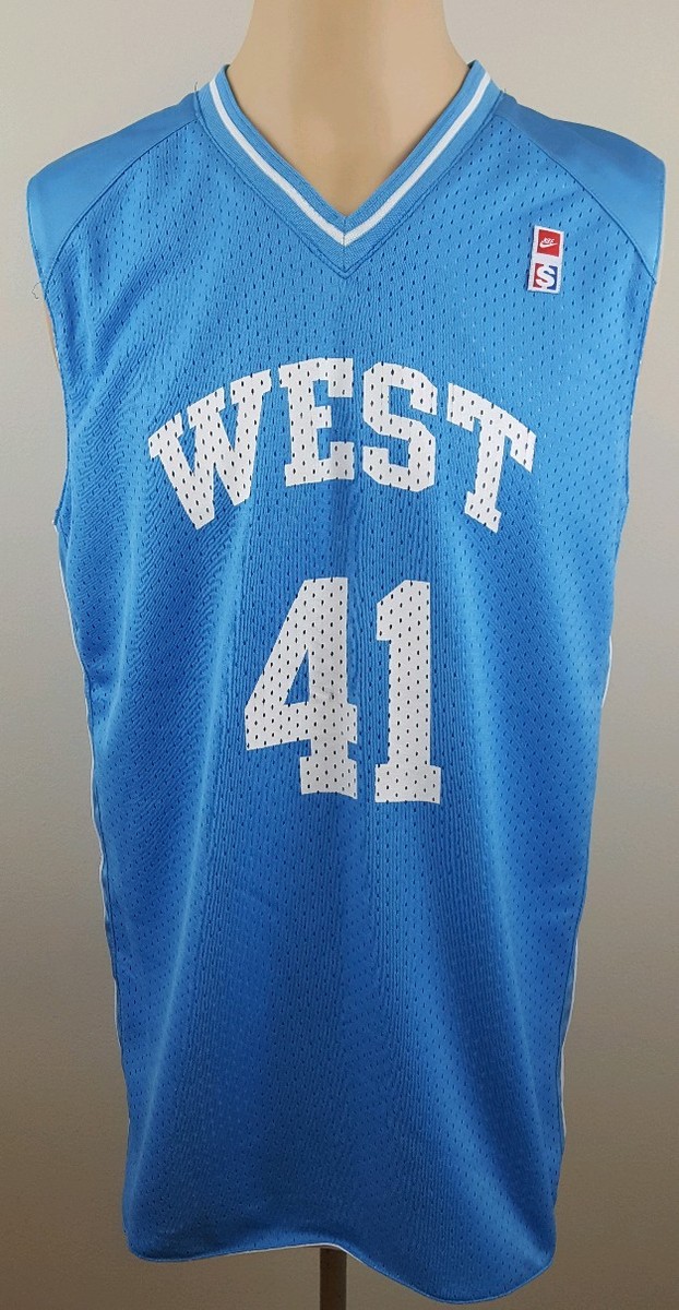 Reversible West 30 Nike Supreme Court Basketball Jersey Size