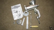 EXCELLENT Weston Deluxe Heavy-Duty Meat Grinder & Sausage Stuffer