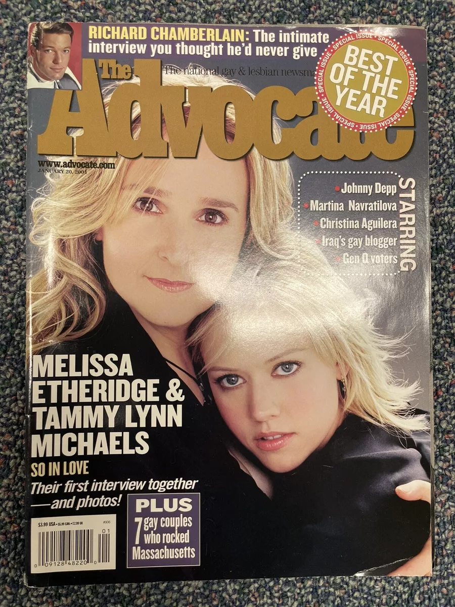 THE ADVOCATE Melissa Etherige & Tammy Lynn Michaels 2004 | eBay