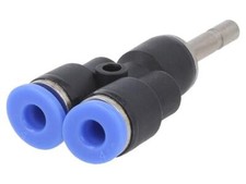 142.004-K Plug-in connector Y-Yap spliYYer -0.95-15bar BLUELINE 0-60&deg;C PNEUMAT