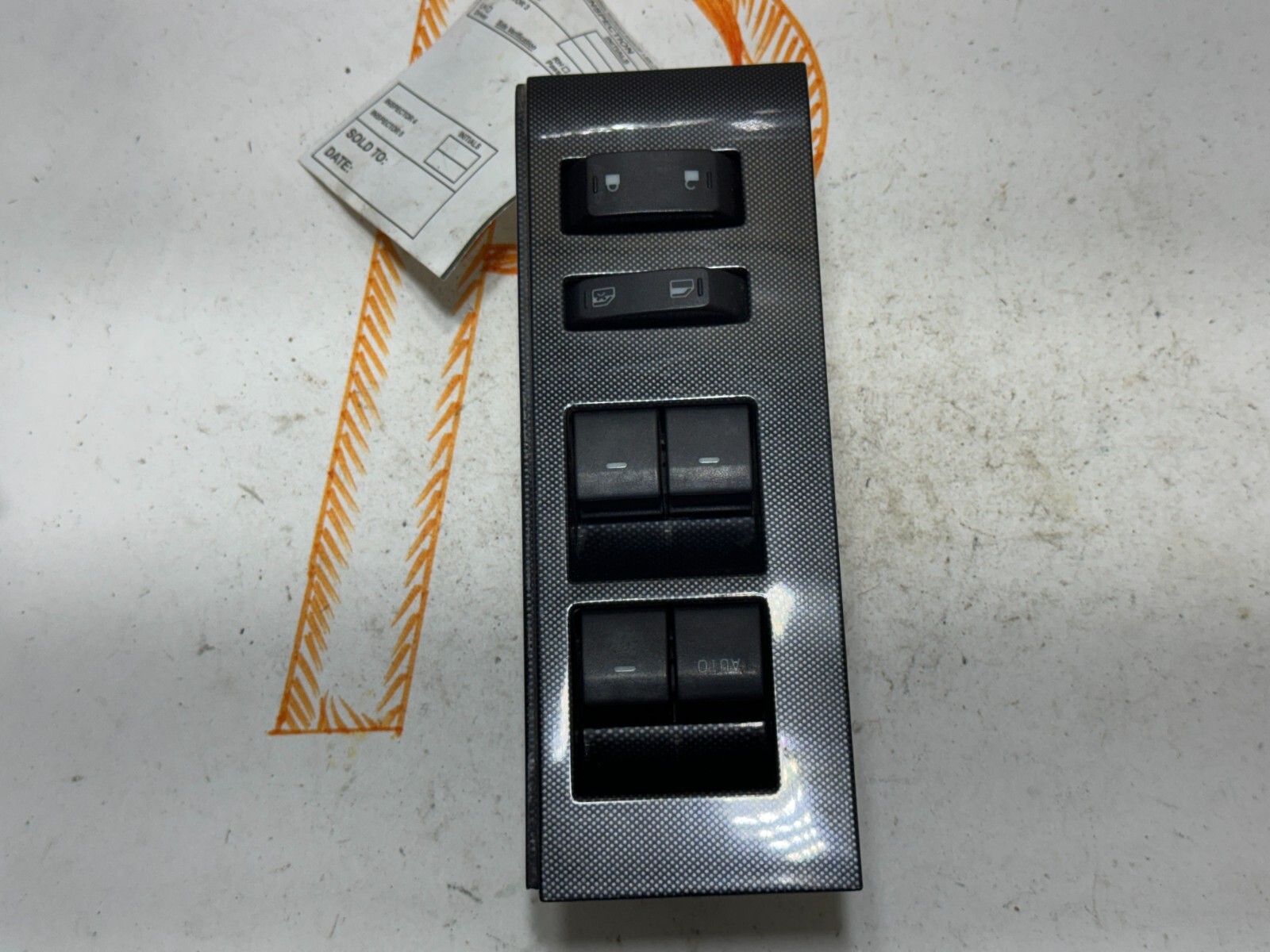 2008-2010 FORD EXPLORER FRONT LEFT MASTER POWER WINDOW MIRROR CONTROL SWITCH OEM