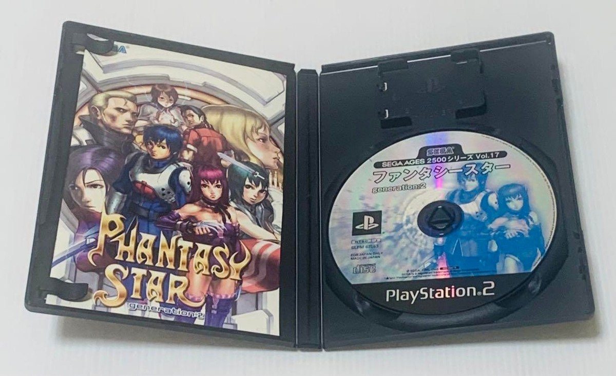 ファンタシースター ジェネレーションズ:2 PHANTASY STAR Generation 2 Playstation 2 PS2 SEGA AGES 2500 NTSC-J