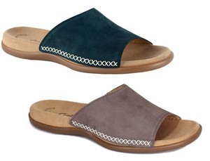 Gabor Pantolette grau fumo Nubuk Lavato: : Schuhe Gabor Pantolette grau fumo Nubuk Lavato: : Schuhe