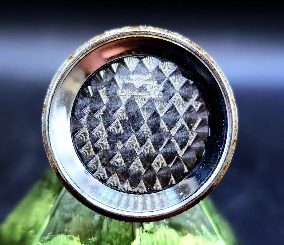 "Винтажные автоматические редкие мужские часы LECOULTRE ""Mystery Dial"" 1959 г. с коробкой и бумагами" - Изображение 3 из 4