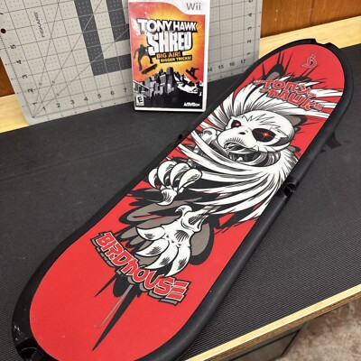 Tony Hawk Shred With Skateboard - Nintendo Wii - No Dongle