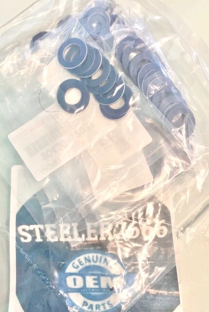 ПОДЛИННЫЙ TOYOTA LEXUS МАСЛО СЛИВНАЯ ПРОБКА ШАЙБЫ ПРОКЛАДКА 90430-12031 НАБОР ИЗ 100 - Изображение 2 из 4