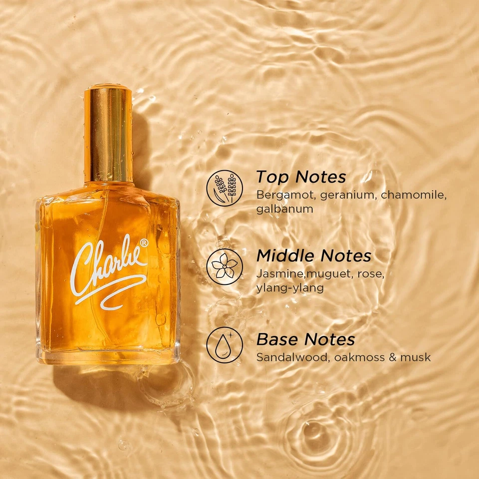 Revlon Eau De Toilette, Charlie Blue Parfüm Spray 100Ml - Bild 4 von 4