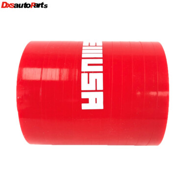 2.25'' I.D. Red Straight Silicone hose Coupler 4 layer polyester high Temp