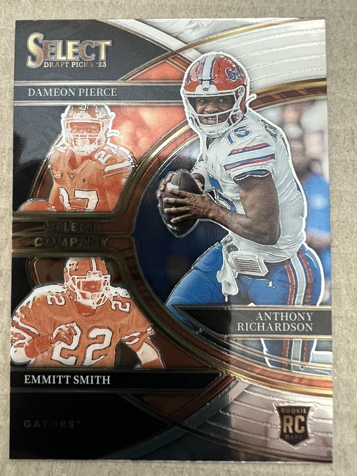 2023 Select Draft Picks Anthony Richardson RC Select Company #SC-FG Gators