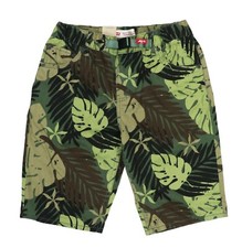 Levi's Big Boys Size 18/29W Camo Tropical Leaves 502 Tapered Shorts NWT