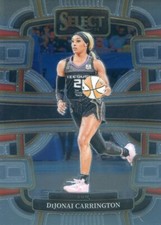 2024 Panini Select WNBA DIJONAI CARRINGTON #18 CONCOURSE LEVEL BASE SUN