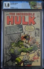 Marvel INCREDIBLE HULK #5 1963 - (G-) CGC Graded