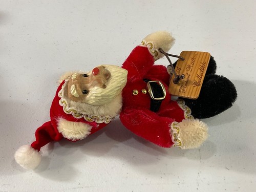 Robert Raikes Bears Mohair - Oso de Navidad SANTA 294/500 - Imagen 5 de 9