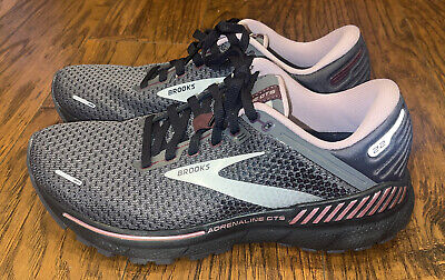 Brooks Adrenaline GTS 22 Running Shoe Women's US 9 B Pearl Black