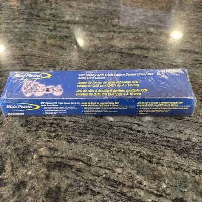Bluepoint by snap on BLPXZNM389 3/8” stubby xzn triple square