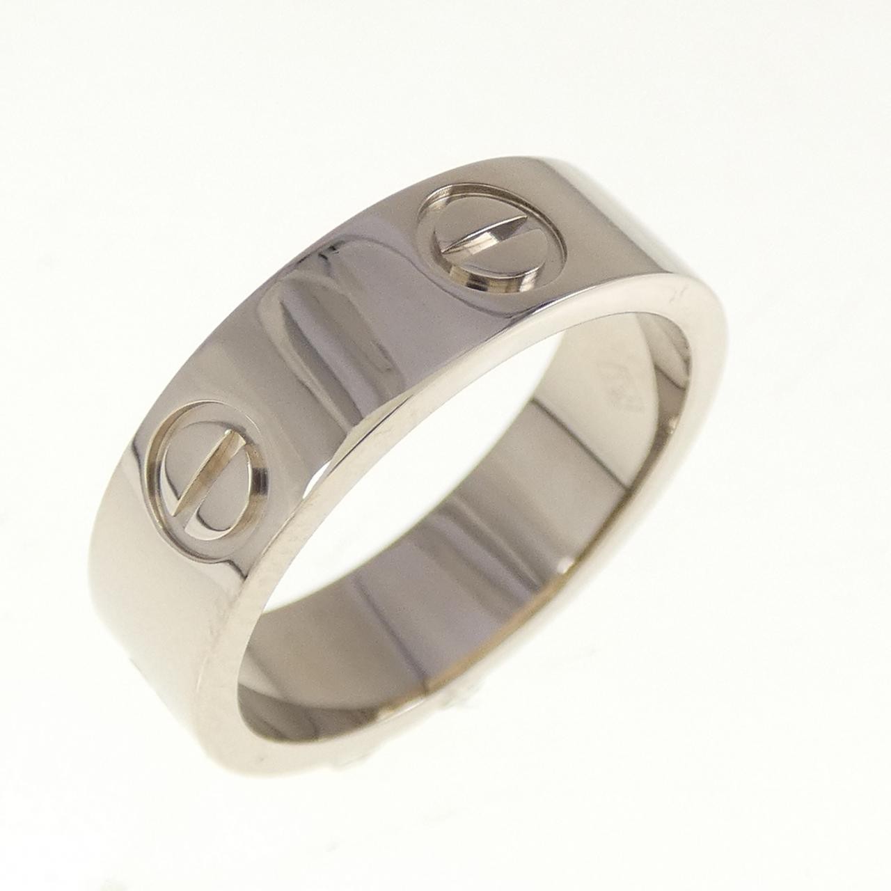 Cartier Love Ring 18k White Gold 6mm Band-image