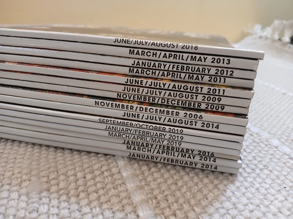 Lot of 15 Rug Hooking Magazines 2006–2019 Fiber Art Crafts Patterns Techniques M - Image 2 of 4