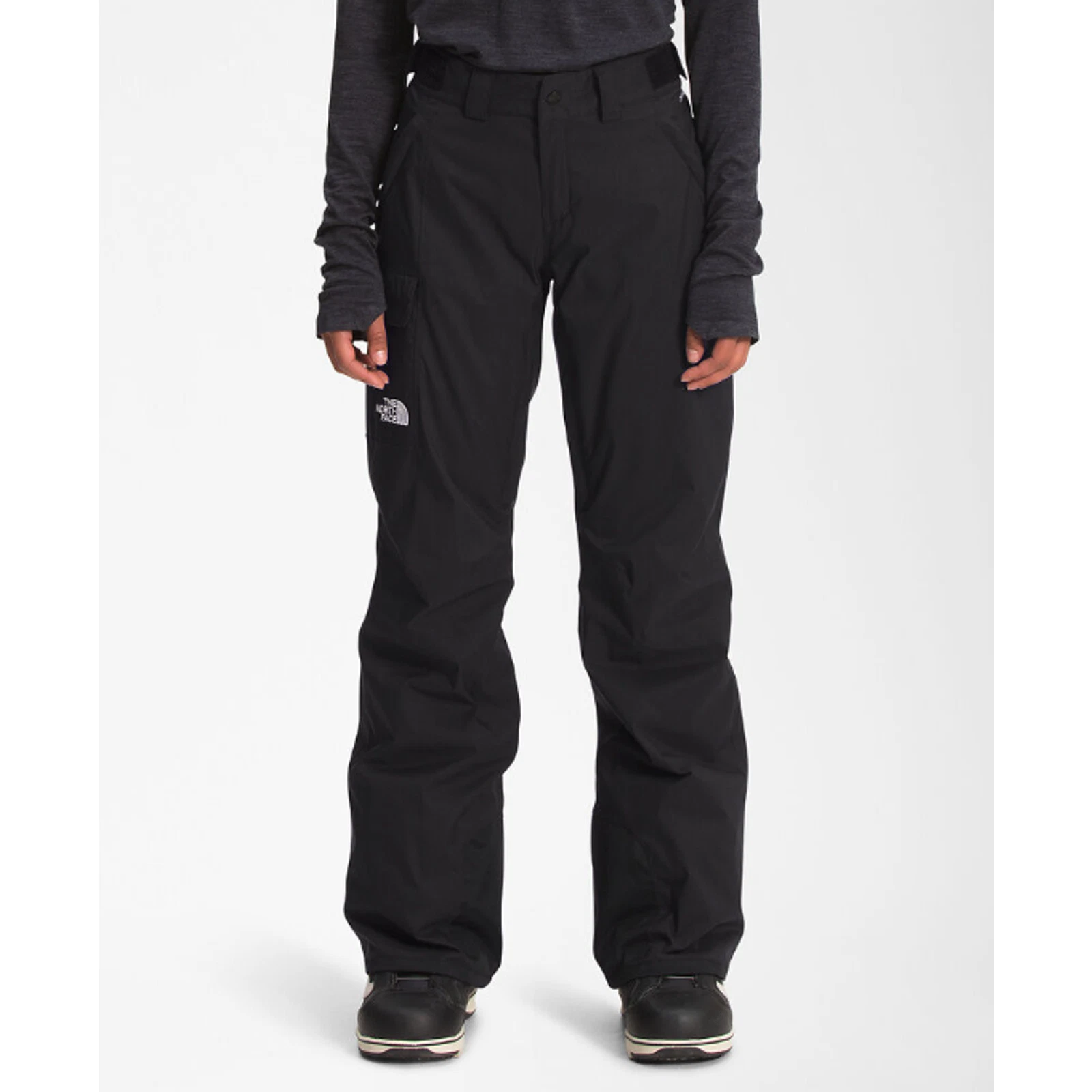 The North Face Womens Freedom Snow Pants Large Black Insulated Waterproof NWT