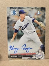 2017 Bowman Draft #CDA-MC Morgan Cooper Los Angeles Dodgers Auto