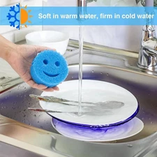 Scrub Daddy Colors Flex Texture Scrubber Sponges, 8 Pack