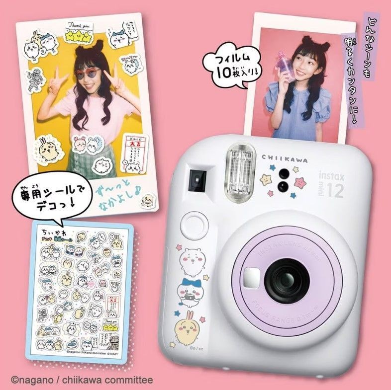 Cheki Chiikawa Instax Mini 12 Instant Camera F/S JAPAN