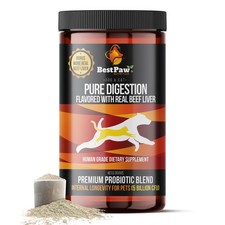 Dog Cat Premium Probiotic Prebiotic Digestive Enzymes 5 Billion CFU Organic...