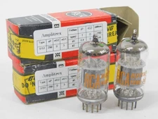 RCA 5751 Vintage 1961 NOS Black Plate Audio Tube Matched Pair (Boeing select)