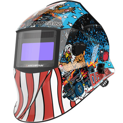 ARCCAPTAIN Schweißhelm Schweißmaske Automatische Verdunkelung für TIG MIG ARC DE