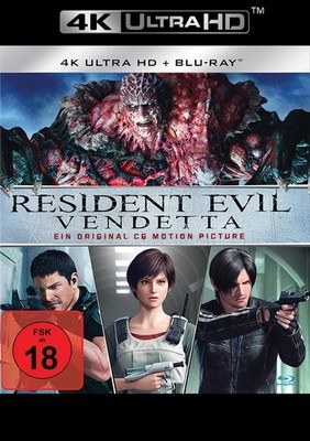 Resident Evil - Vendetta - 4K Ultra HD + Blu-ray # UHD+BLU-RAY-NEU