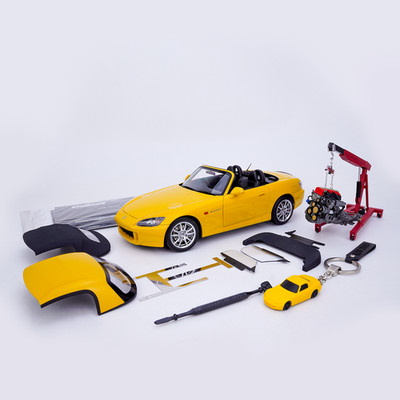 Motorhelix 1:18 Honda S2000 (AP2) Convertible Simulation Alloy Car Model 