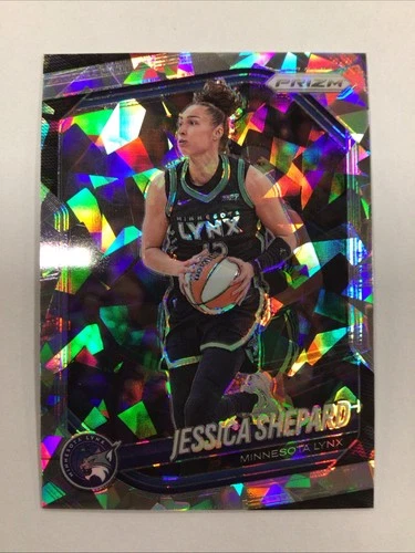 2025 Panini Wnba Prizm Jessica Shepard #137 Ice Prizm