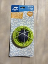 Animal Planet Interactive Set 2 Natural Dental Dog Toy Clean Teeth Gums