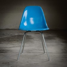 Vintage Herman Miller Eames Fiberglass Side Shell Chair