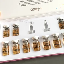 Stayve Salmon DNA Gold Ampoule 8ml Serum Kit Brightening Moisturizing Skin